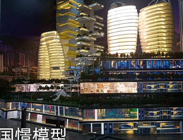 海阳市建筑模型