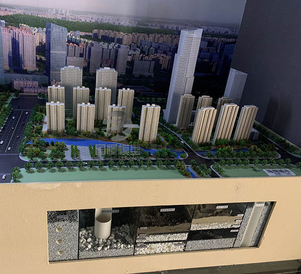海阳市建筑模型